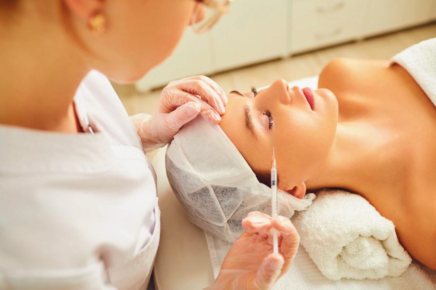 Aesthetic facial treatment at Abhikhya Clinic